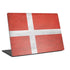 Denmark Flag Distressed Universal Laptop 16.6in (13.4 x 9.7in) Skin